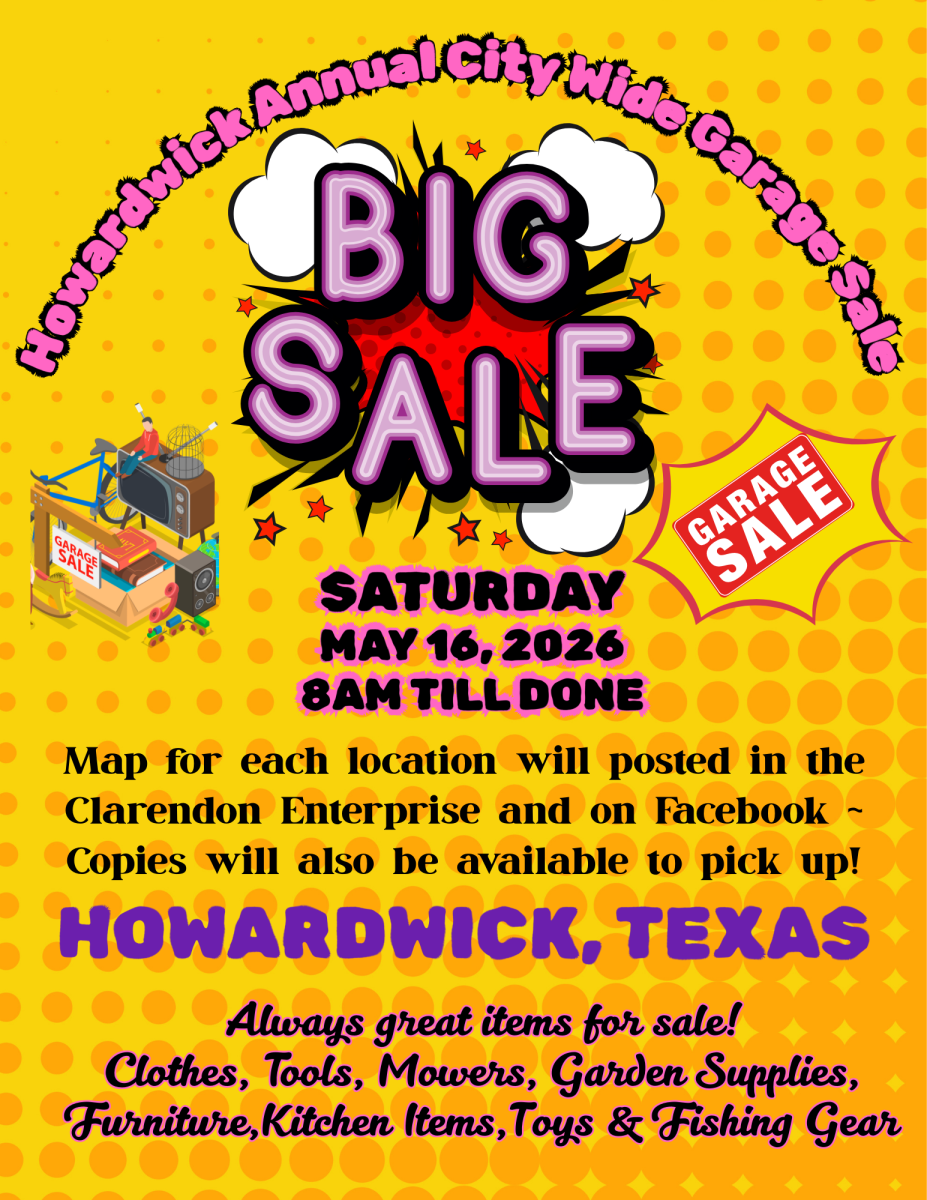 FLYER SHOWING INFORMATION ON SALE